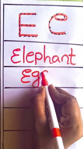 E Letter Words | Learn Words Starting with E