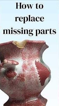 How to replace missing parts Part 2 Porcelain and ceramic repair