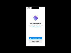 Skylight Social - how to create an account