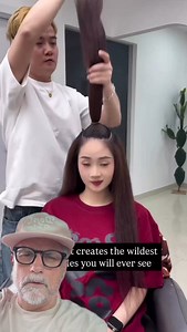 11K views · 6.9K reactions | Somewhere between art school and Bronner Bros, this dude is on a mission. Creative? Absolutely. Avant-garde? 100%. The shapes, the structure, the drama—this is pure styling magic, and I’m totally here for it. If you’re looking to level up your cutting game so your styles actually have a strong foundation, check the bio for info on live and online classes. Cutting education that makes styling easier. | Travis Parker | Facebook