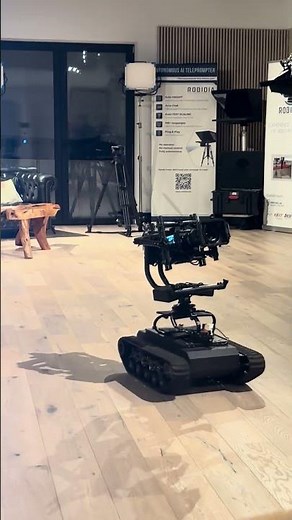 Autonomous Filming Robot #robot #film #autonomousfilming #ai #mediaproduction