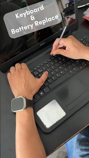 How To Replace Dell Laptop Keyboard & Battery?