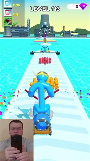 Tall Man Run❗Level 113❗#shorts #games #tallmanrun