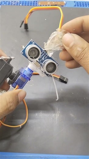 Amazing DIY Radar 🔴 | Object Detecting Radar Using Arduino #shorts #tranding #tech