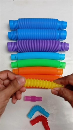 Relaxing with Voicing and color changing of pop tube #asmr #creative #satisfying #relaxing #voicings