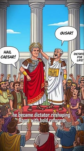 Julius Caesar in Seconds: The Rise of Rome’s Most Famous Leader!
