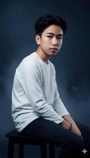 How to edit a picture like this using Gemini Ai Step 1: Open your Gemini Ai in Chrome Step 2: Download your photo Step 3: Copy this prompt👇; "Make this image A boy Sitting on a Chair with dark, styled hair, gazing intensely towards the viewer with striking eyes. He is wearing a white, long-sleeved crew-neck shirt and dark trousers. A dark bracelet is visible on his left wrist. He is seated on what appears to be a dark stool or chair, with his body turned slightly to the side, and his left arm r