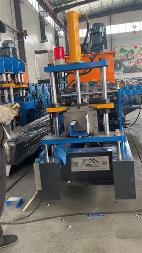 K gutter roll forming machine for client in Papua New Guinea