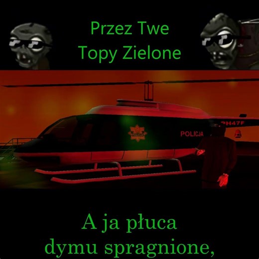 LOLEK & BĘDZIE BEKA - Przez Twe Topy Zielone (slowed) - GTA SA Version Preview Cover #shorts #gtasa