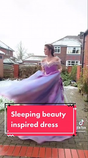 Stunning Aurora Inspired Dress Sewing Tutorial