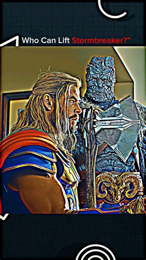 Who Can Lift Stormbreaker?” 🤔🤯 #shorts