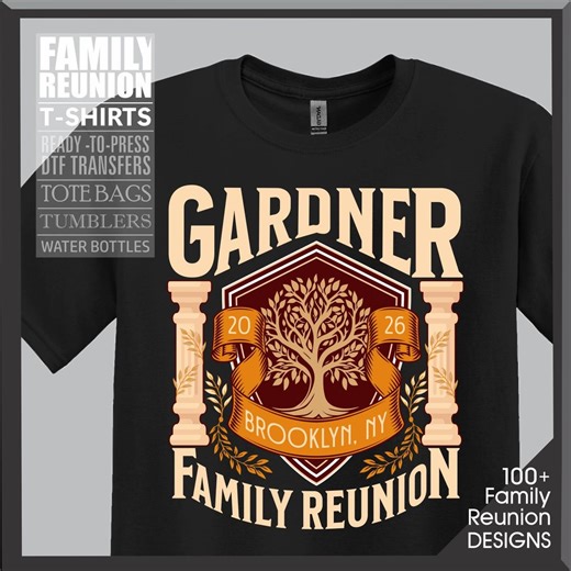 Family Reunion - Columns T-shirts - Dtfs - Tote Bags - Tumblers - Water Bottlers. - Etsy