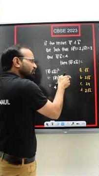 vector pyq 2023 #vector #shortsfeed #cbseboardexamlatestupdate #calculus #importantquestions