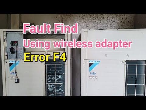 Daikin VRV4 | how to fault find (error code F4-02)