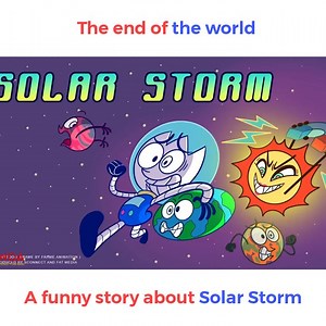 29K views · 455 reactions | Oh no, a solar storm is coming! Max, run!!!   To watch more: https://go.woanetwork.com/WoaFunnyCartoon #WOANETWORK | WOA Network | Facebook