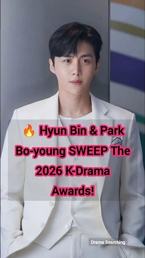 Huge 2026 Wins for Hyun Bin, Kim Seon-ho & Park Bo-young! #ottawards #award #kdrama