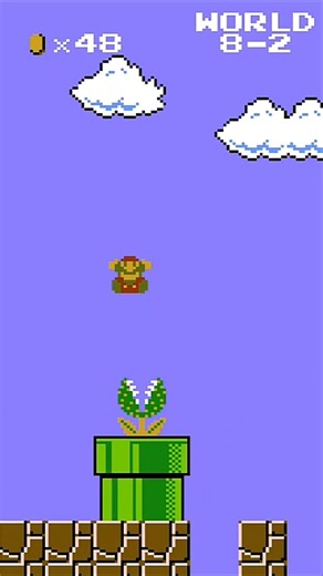 Learning SMB1 Speedrun 5: 8-2 Trying to memorize it🧠