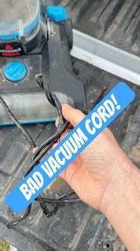 Someone was using this vacuum like this… VERY unsafe #trashpicking #bissell #vacuumrepair