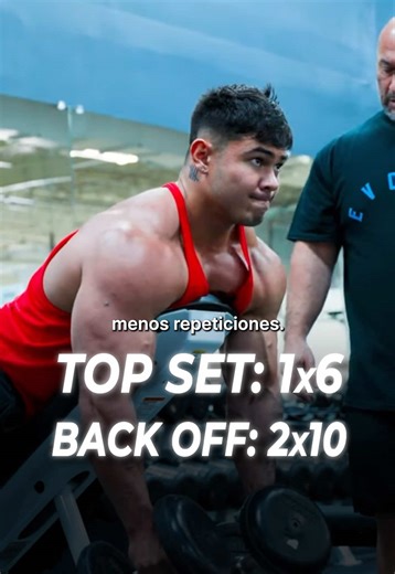 ¿Sigues en el 3x10? 😅 No digo que no sea una estructura efectiva pero… hay mejores Top set y back off, uso de dropsets si quieres reducir el tiempo en el gym… #biomecanica #hipertrofia #entrenamientopersonal #fitness