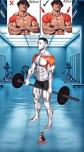 HUGE SHOULDERS (BARBELL Workout Routine) #shoulderworkout #gymtipes #... #fitnessmotivation #fit #motivation #bodybuilding #training #health #fitfam . | Fitnessclub