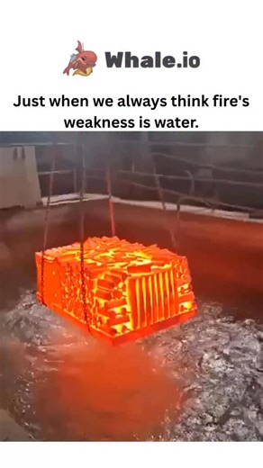Sxrface ☠️ on Instagram: "- The video shows a red-hot steel billet being quenched in oil during metalworking, where immersion triggers a dramatic flare-up from the oil igniting, not from water failing to extinguish fire. - This process hardens steel by controlled cooling to avoid cracks, as water’s faster rate can cause brittleness; peer-reviewed metallurgy studies confirm oil quenches reduce thermal shock by 20-30% compared to water. - Replies highlight fire’s fundamental weakness as oxygen dep