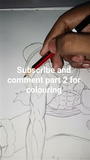 wait for end #how to draw luffy gear 2#shorts #trend