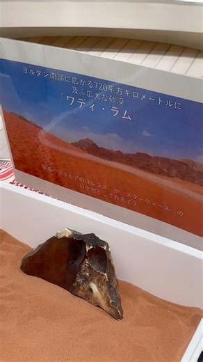 ヨルダンの砂漠が大阪に残っていた…タカラベルモントの万博レガシー展示
