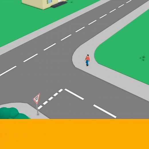 A driver turning left or right at an intersection must give way to any pedestrian crossing the road the driver is entering. Safety on our roads is a shared responsibility - we all need to look out for each other. | NSW Road Safety - NSW GOV