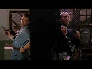 Hard Target (1993) | Van Damme vs Arnold Vosloo Fight Scene | Brutal Face-Off