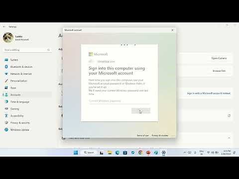 How to Sign in with Microsoft Account Windows 11