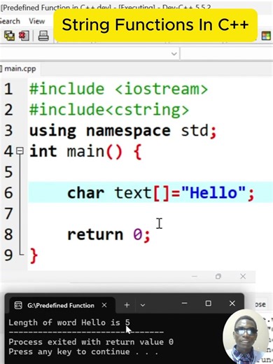 90% of Beginners Don’t Know These C++ String Functions! 😱 (Learn in 30 Sec)
