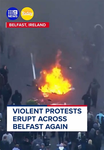 Belfast riots after alleged stabbing involving Sudanese man