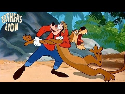 Father's Lion 1952 Disney Goofy Cartoon Short Film | Jack Kinney | Pinto Colvig | Animation Review
