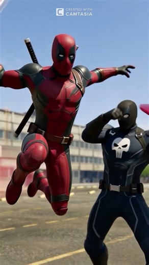 Deadpool vs Taskmaster: The Ultimate Showdown! 😂⚔️ (Best for action lovers) #gta #shorts #gaming