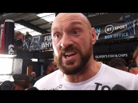 WHEN TYSON FURY SNAPPED AT DANIEL KINAHAN RELATIONSHIP QUESTIONS!! (AND RETIRED)
