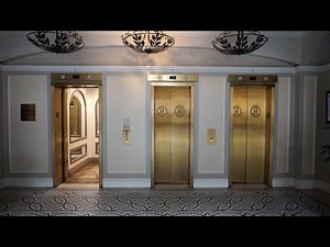 Beautiful architecture! General Elevator traction elevators @ The Angebilt, Orlando, Florida