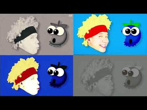 D Billions Om Nom, Yummy Yum!" Logo Effects Kids song