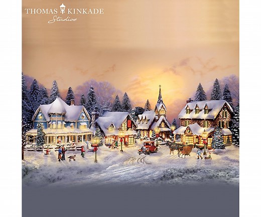 Make this handcrafted village a special part of your holiday traditions for generations to come. https://bit.ly/30XWMn9 | The Bradford Exchange