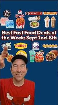 Nine Fast Food Deals for Cheap Eats This Week: Sept 2 👀 #fastfood #deals