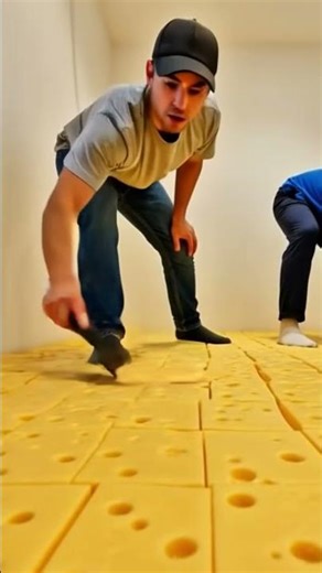 OMG! Cheese Cube Epoxy Floor | Unreal Renovation Reveal