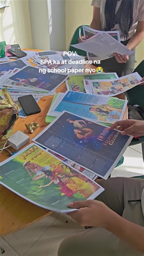 Deadline na ng School Paper: Stress at Responsibilidad!