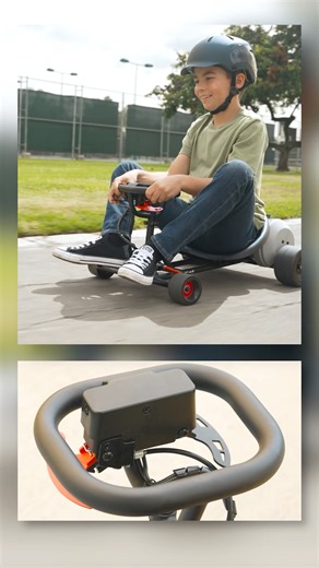 ... That's RAD! Razor's Ground Force Rad Rod is an electric go-kart capable of high-performance manoeuvres incuding Powerslides, drifts and burnouts! | Mozzi