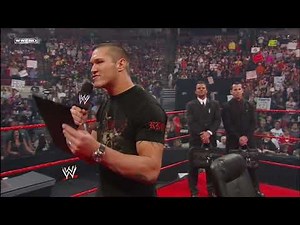 Randy Orton & John Cena Segment Raw February 4 2008