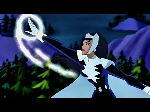 Dr. Light (Kimiyo Hoshi) Powers & Fight Scenes | Justice League Unlimited
