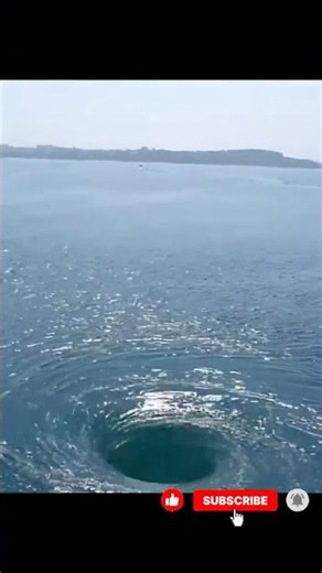Massive Water Vortex Caught on Camera 🌊😳 #shorts