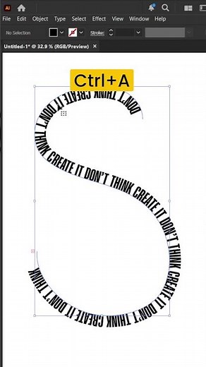 Type on a Path in Adobe Illustrator cc Tutorial US