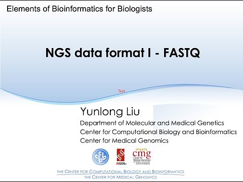 B4B: Module 1 - NGS Data Format - FASTQ
