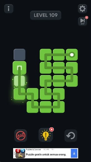 Block Fill Line Level 109 Answer