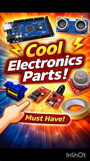 Mini Arduino Project with Sensors! 🤖🔥 #Shorts”#Arduino #ArduinoMega #Electronics#shorts