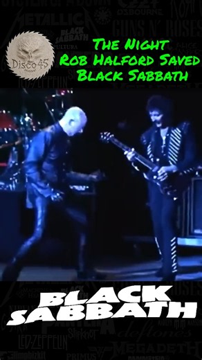 Rob Halford sings N.I.B. & saves Black Sabbath after Dio quit in 1992 #BlackSabbath #RobHalford #NIB